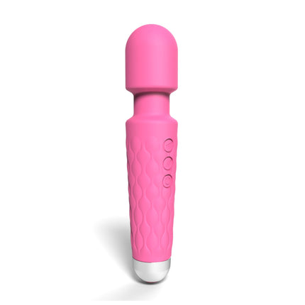 Loving Joy 20 Function Wand Vibrator Pink