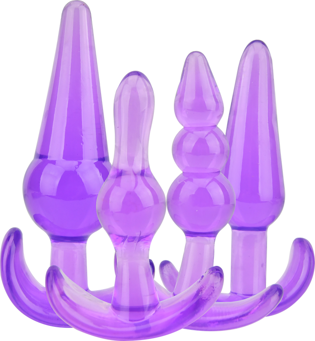 Loving Joy Butt Plug Training Kit Purple