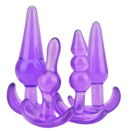 Loving Joy Butt Plug Training Kit Purple