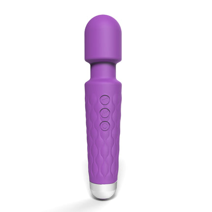 Loving Joy 20 Function Wand Vibrator Purple