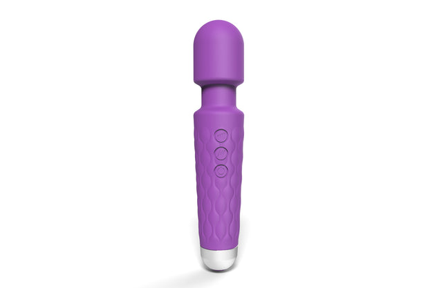 Loving Joy 20 Function Wand Vibrator Purple