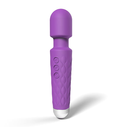Loving Joy 20 Function Wand Vibrator Purple