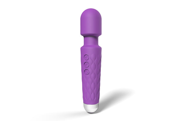 Loving Joy 20 Function Wand Vibrator Purple