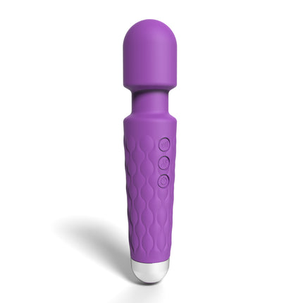 Loving Joy 20 Function Wand Vibrator Purple