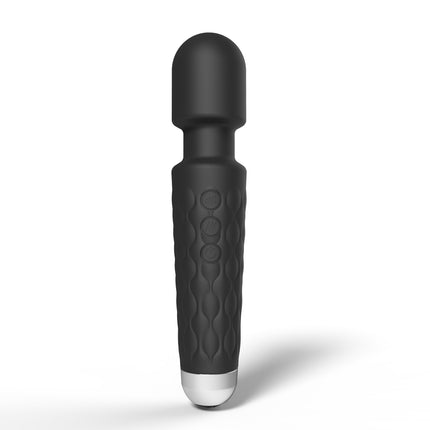 Loving Joy 20 Function Wand Vibrator Black