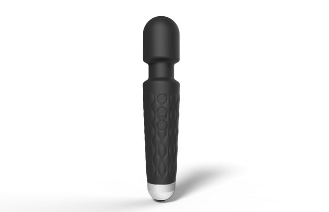 Loving Joy 20 Function Wand Vibrator Black