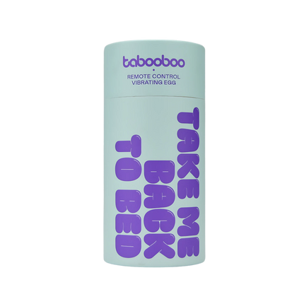 Tabooboo Take Me Back To Bed Remote Love Egg