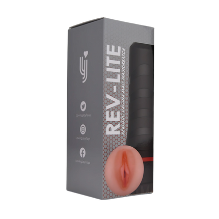 Rev-Lite Realistic Vagina Male Masturbator