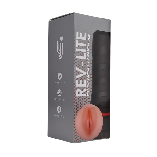 Rev-Lite Realistic Vagina Male Masturbator