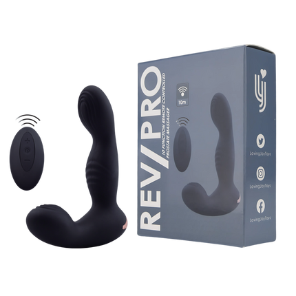 Rev-Pro 10 Function Remote Controlled Prostate Massager
