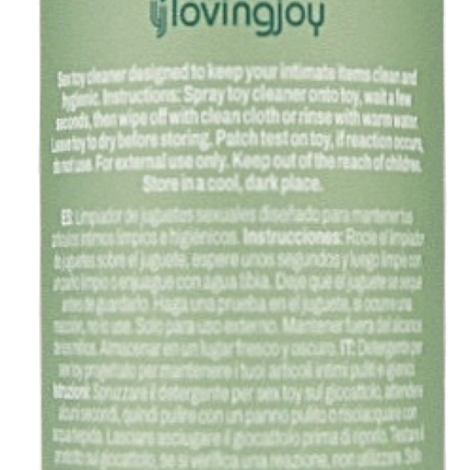 Loving Joy Cleanse Sex Toy Cleaner – 100ml