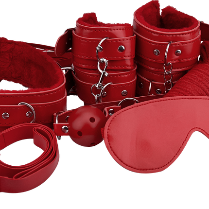 Loving Joy Beginner's Bondage Kit Purple (8 Piece)